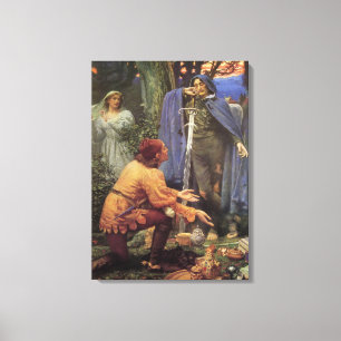 Toile La mariée de Bertuccio (par Edward Robert Hughes)