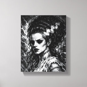 Toile La Mariée de Frankenstein — Ressuscitée par BurnsI