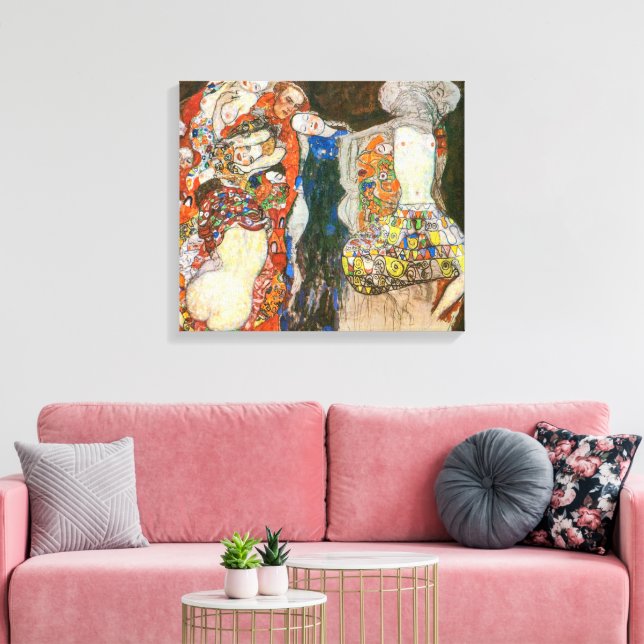 Toile La Mariée | Gustav Klimt | (Insitu(Salon))