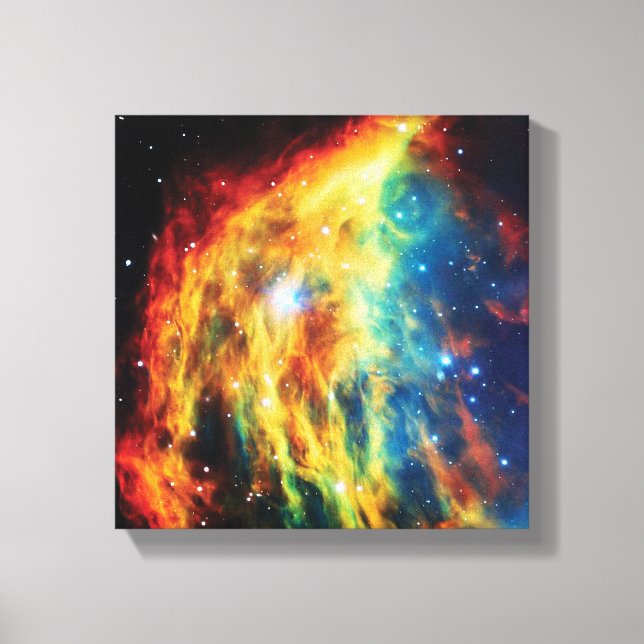 Toile La Medusa Nebula Hubble Espace Photo (Recto)