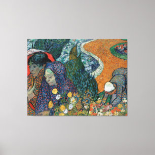 Toile La mémoire du jardin de Van Gogh à Etten (1888)