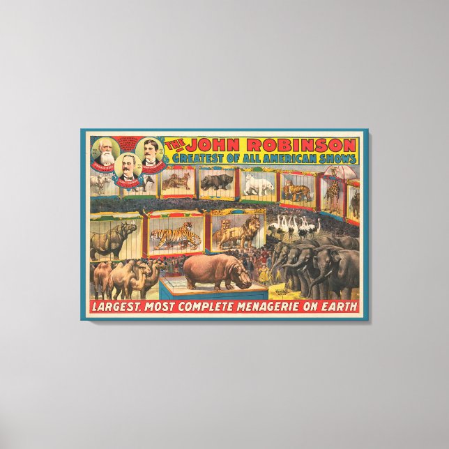 Toile La Menagerie La Plus Grande Et La Plus Complète De (Recto)