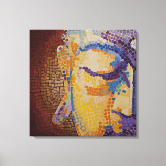 Toile La mosaïque de Bouddha