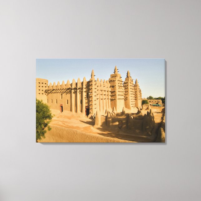 Toile La mosquée de Djenne, exemple classique (Recto)