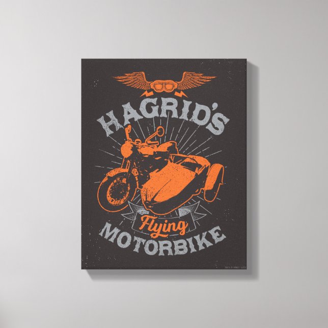 Toile La moto volante de Hagrid (Recto)