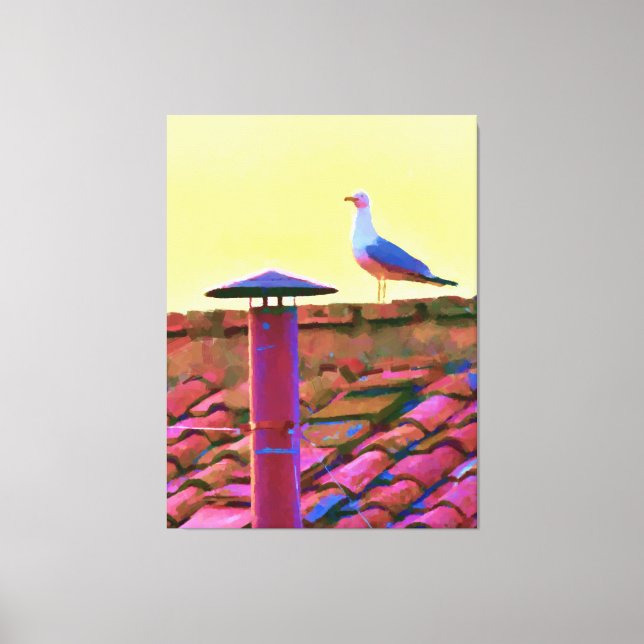 Toile La mouette à l'après-midi de Conclave (Recto)