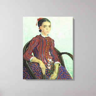 Toile La Mousmé de Van Gogh  