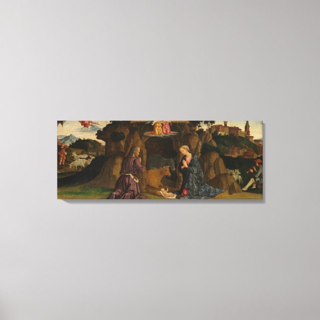 Toile La Nativité, années 1480 (Recto)