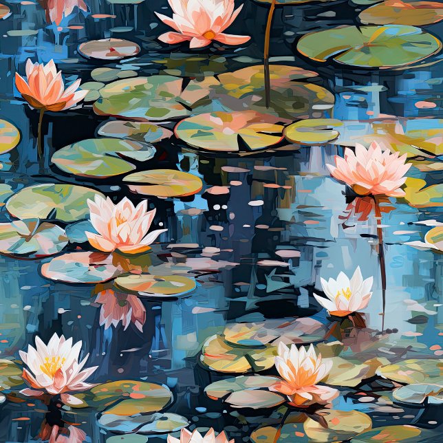 Toile La Nature Dans L'Art (Monet's World: Where Colors Dance and Nature Sings.)