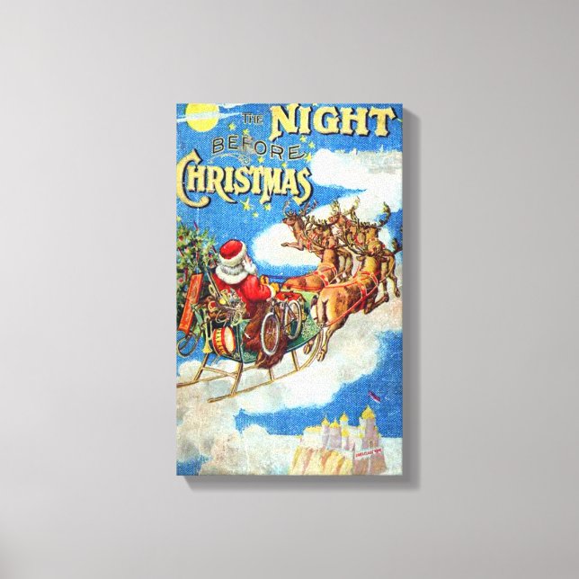 Toile La Nuit Avant Noël (Recto)