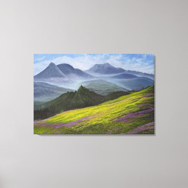 Toile "La Paix Dans La Vallée" (Recto)