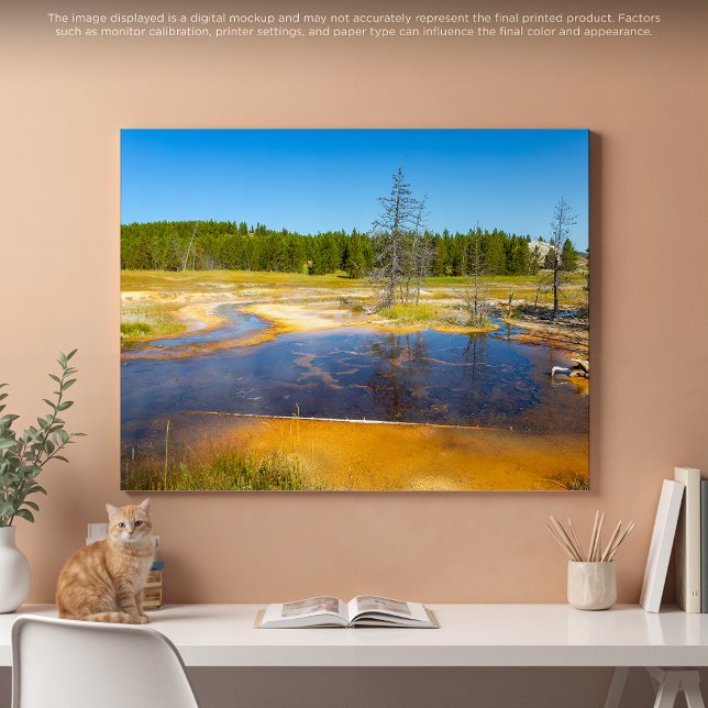 Toile La palette de la nature : un paysage de pierre jau (Créateur téléchargé)