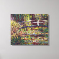 La peinture du pont japonais Claude Monet