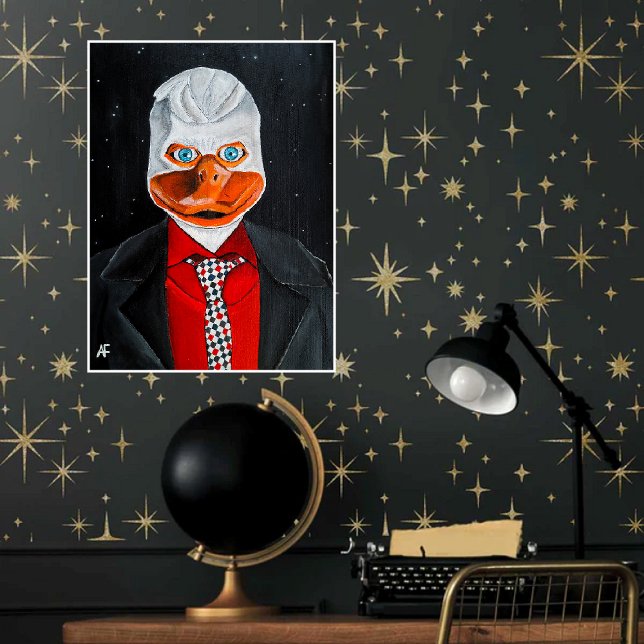 Toile La peinture sur canard de Alfred Fox (Créateur téléchargé)