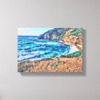 Toile La plage de Sardaigne Italie