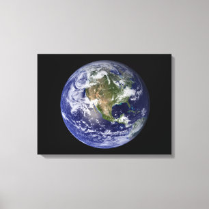 Toile La pleine terre montrant l'Amérique du Nord 3