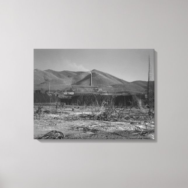 Toile La plus grande mine de plomb au monde - Kellogg (Recto)