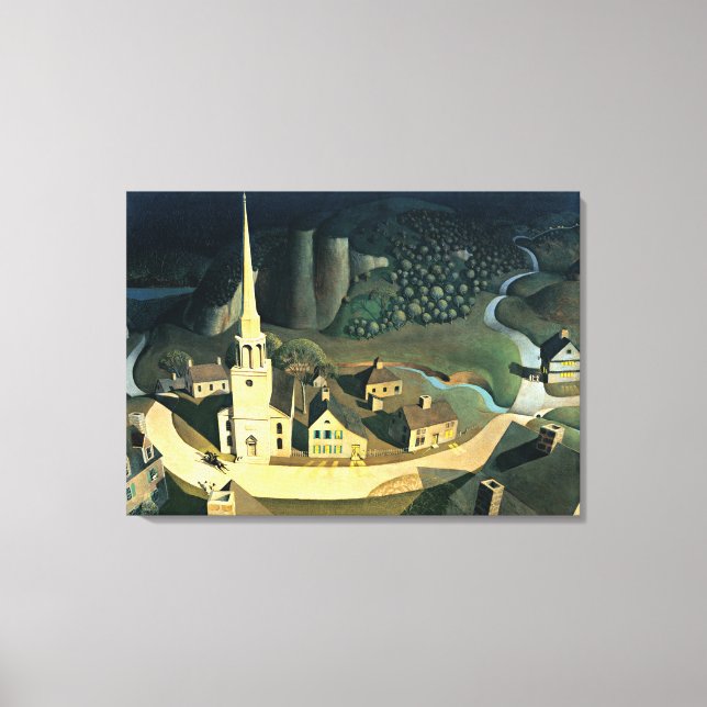 Toile La promenade de minuit de Paul Revere (Recto)