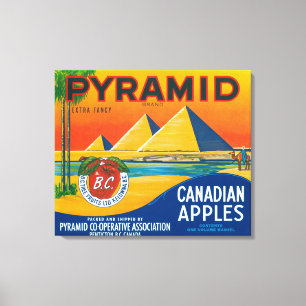 Toile La pyramide Apple marquent - Penticton AVANT JÉSU