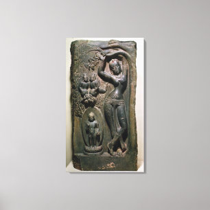 Toile La reine Maya donnant naissance au futur Bouddha