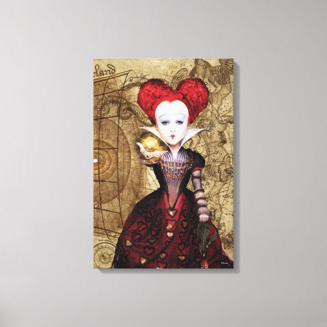 Toile La Reine Rouge | Ne soyez pas en retard 2 (Recto)