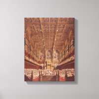 La reine Victoria à la Chambre des lords