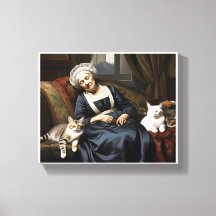 " LA RÉPONSE DE LA DAME CHAT "