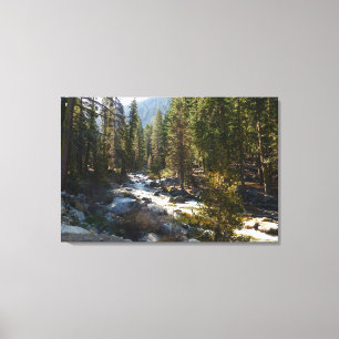 Toile La rivière Kaweah dans le parc national de Sequoia