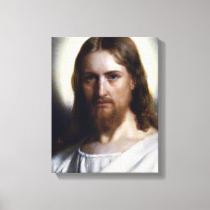 Toile La Sainte Face de Jésus Image de Dévotion.