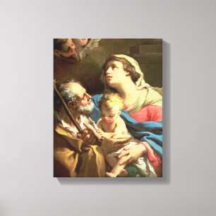 Toile La Sainte Famille, 18ème siècle
