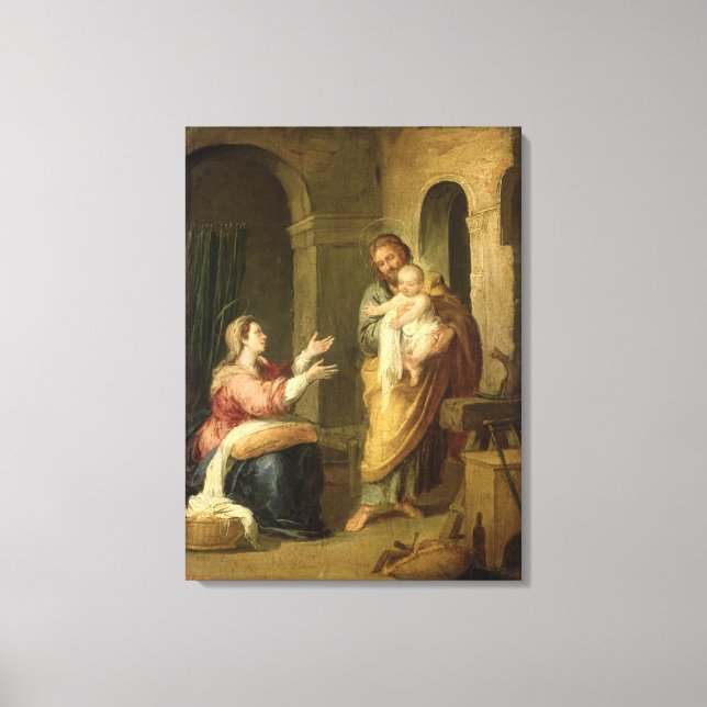 Toile La Sainte Famille, c.1660-70 (Recto)