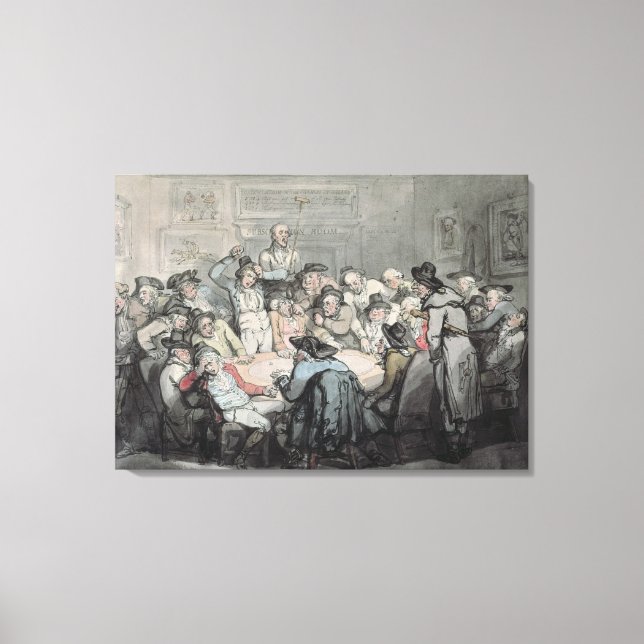 Toile La Salle De Risque (Recto)