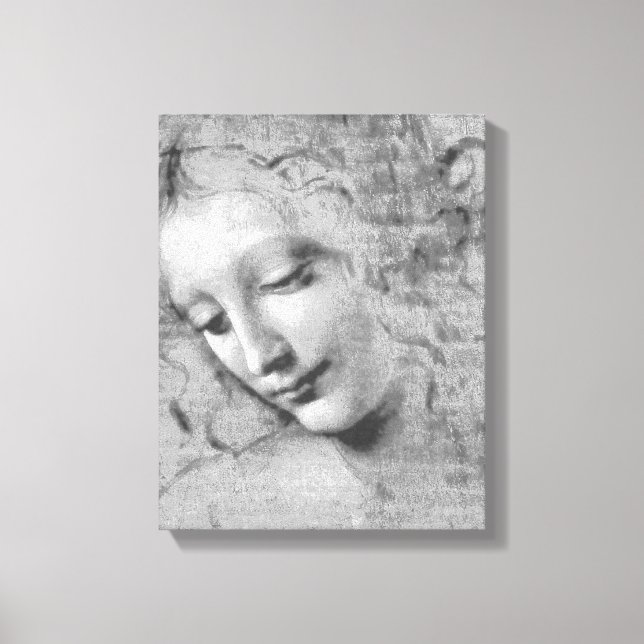 Toile La Scapigliata par Leonardo da Vinci (Recto)