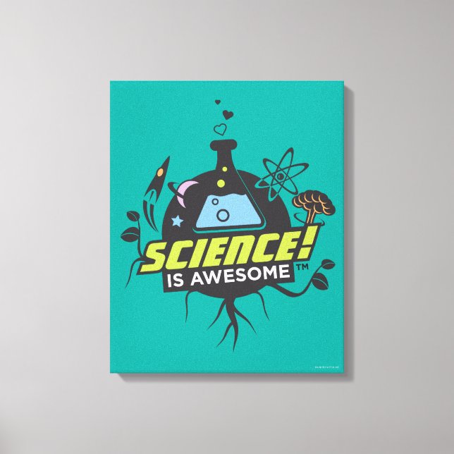 Toile La science est géniale (Recto)