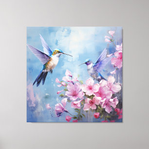 Toile La série de conception colibri 12