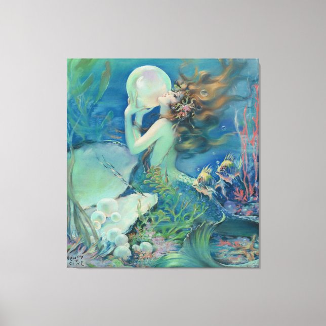 Toile La sirène par Henry Clive (Recto)
