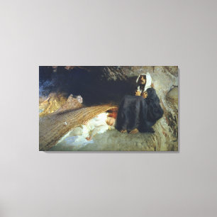 Toile La tentation de St Anthony, 1878