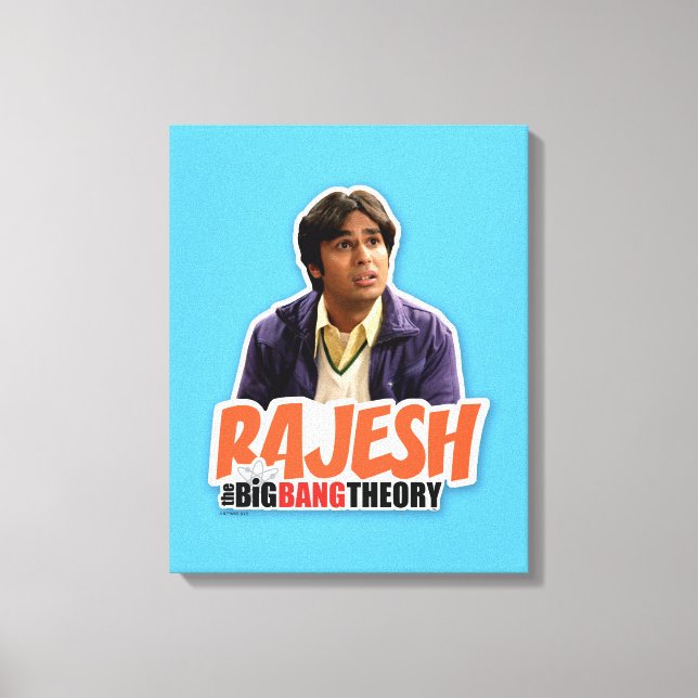 Toile La théorie du Big Bang | Rajesh (Recto)