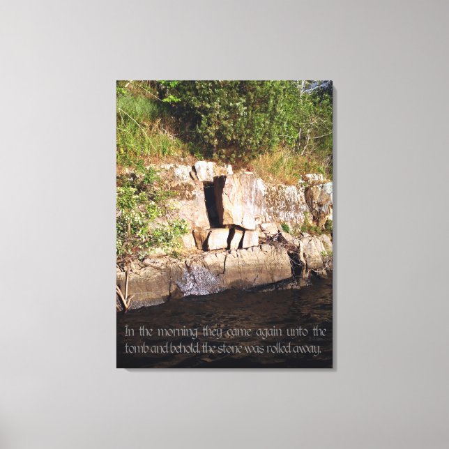 Toile La Tombe de Jésus (Recto)