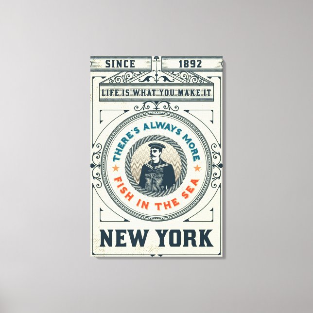 Toile La Vie, c'est ce que tu en fais (Recto)