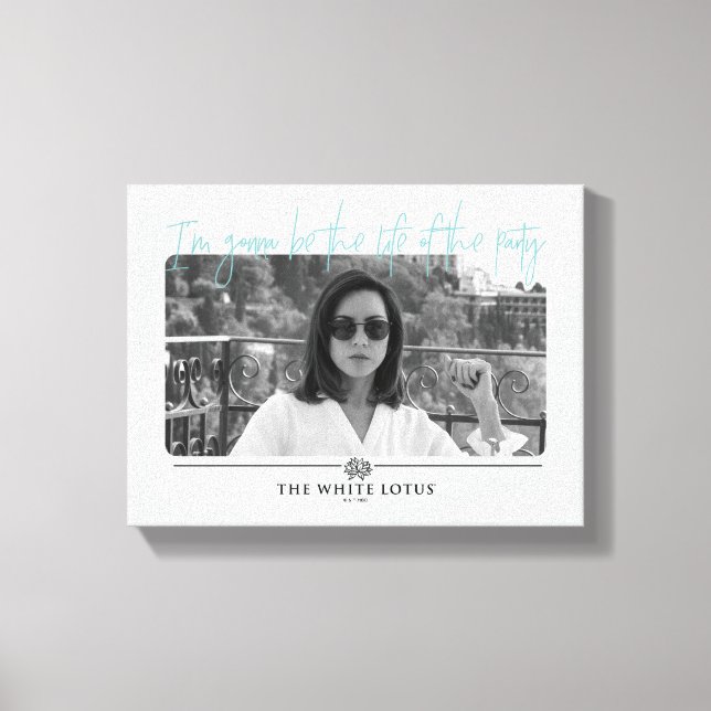 Toile La vie du Parti - Le Lotus Blanc (Recto)