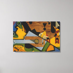 Toile La vie morte avec une guitare