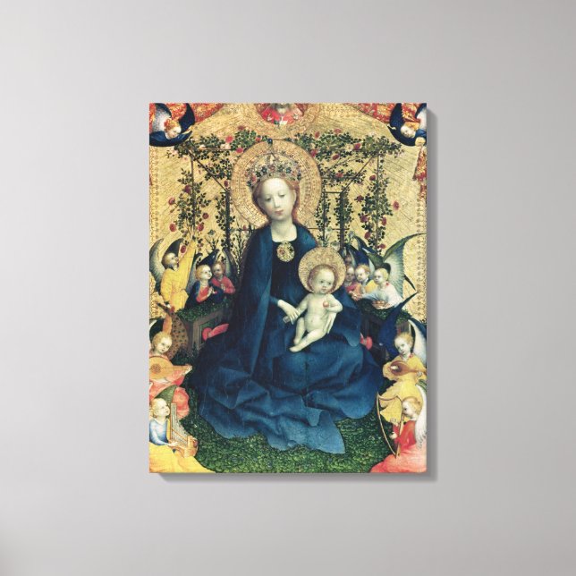 Toile La Vierge du Rose Bush (Recto)