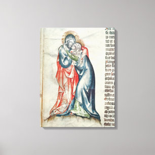 Toile La Vierge et le Christ, de la passion de