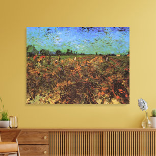 Toile La vigne verte par Vincent van Gogh