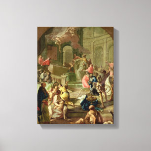 Toile La vision de St Benoît, c.1760