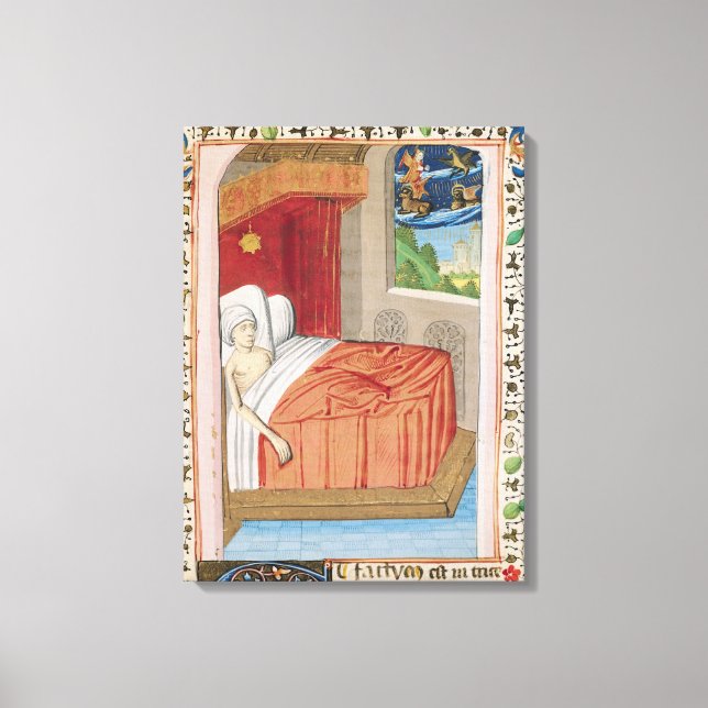 Toile La vision d'Ezekiel (Recto)