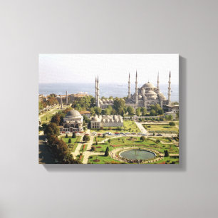 Toile La vue du sultan Ahmet Camii a construit 1609-16