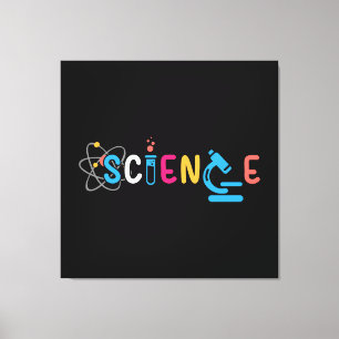Toile Laboratoire scientifique