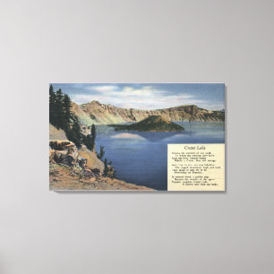 Toile Lac Crater, Oregon - Observation